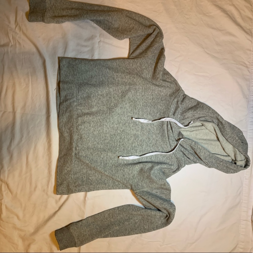Crop top hoodie